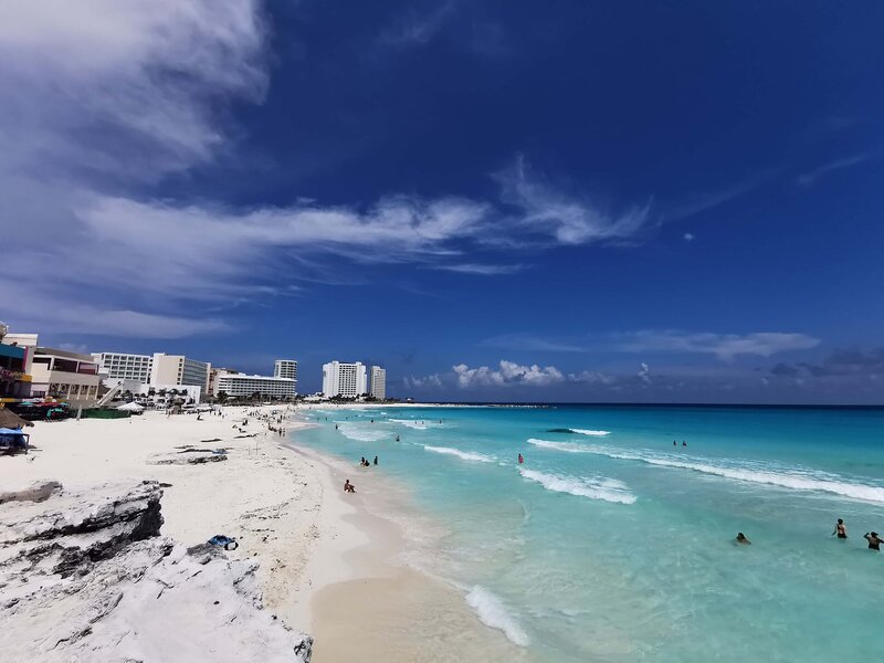 Strand in Cancun