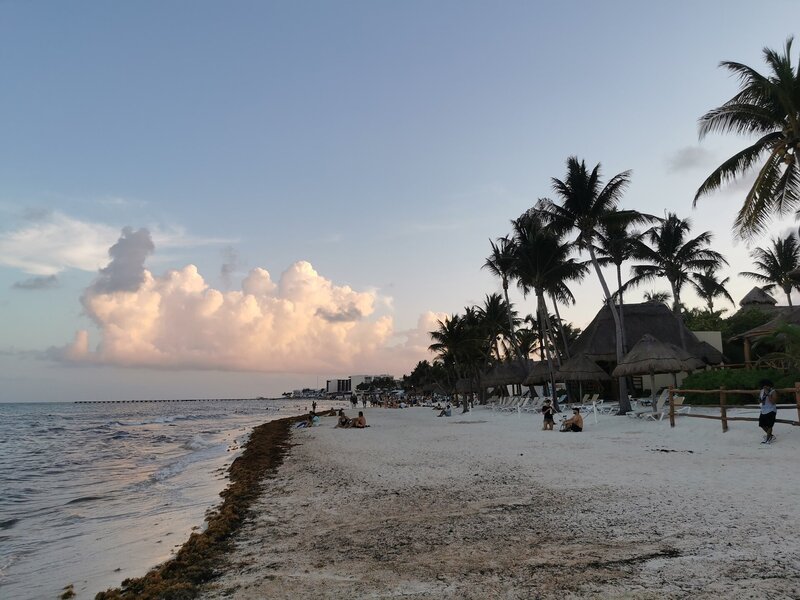 Strand in Playa del Carmen
