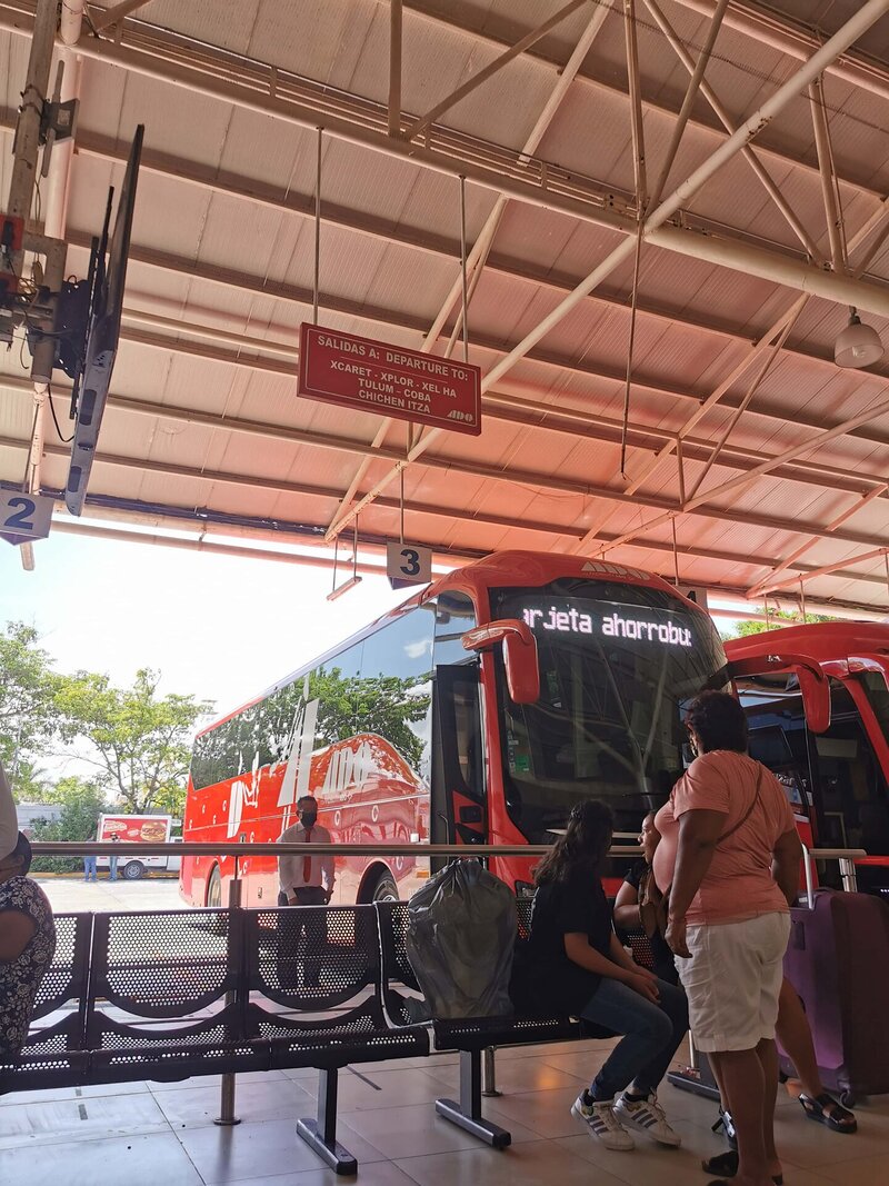 ADO Bus Terminal in Tulum