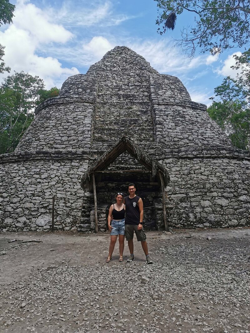 Mayastätte in Coba