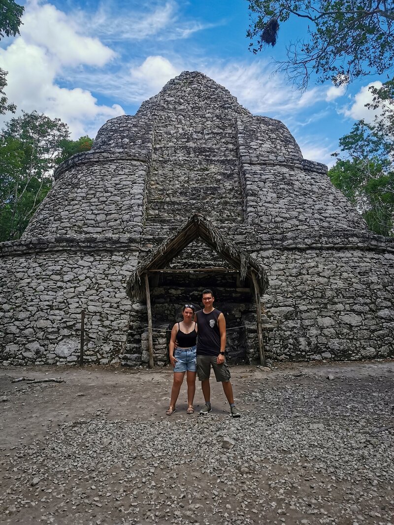 Ein freundlicher Tourist hat ein Foto von uns gemacht