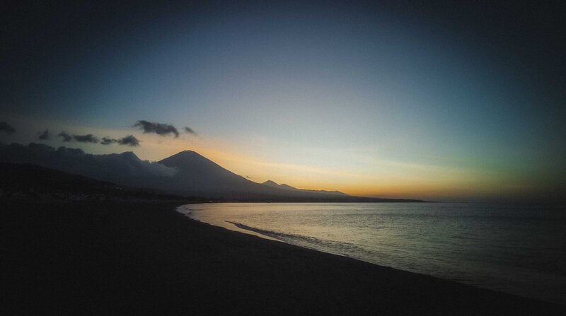 Aussicht auf den Mt. Agung