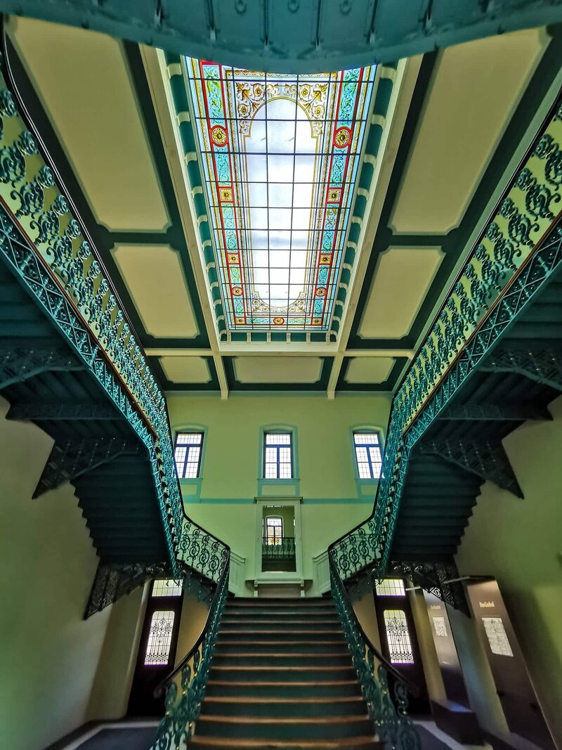 Die Eingangshalle des Luitpoldbades