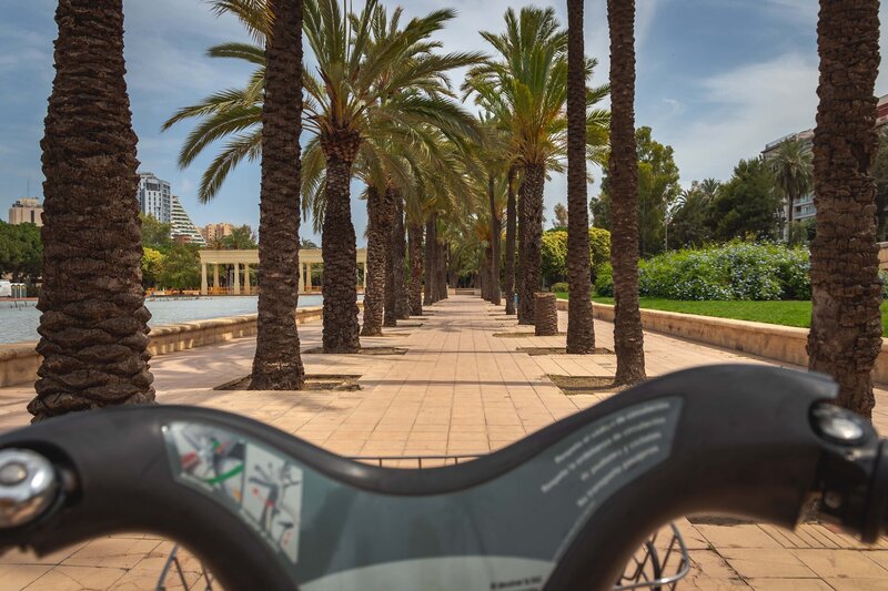 Fahrradfahren mit Valenbisi ist super einfach in Valencia