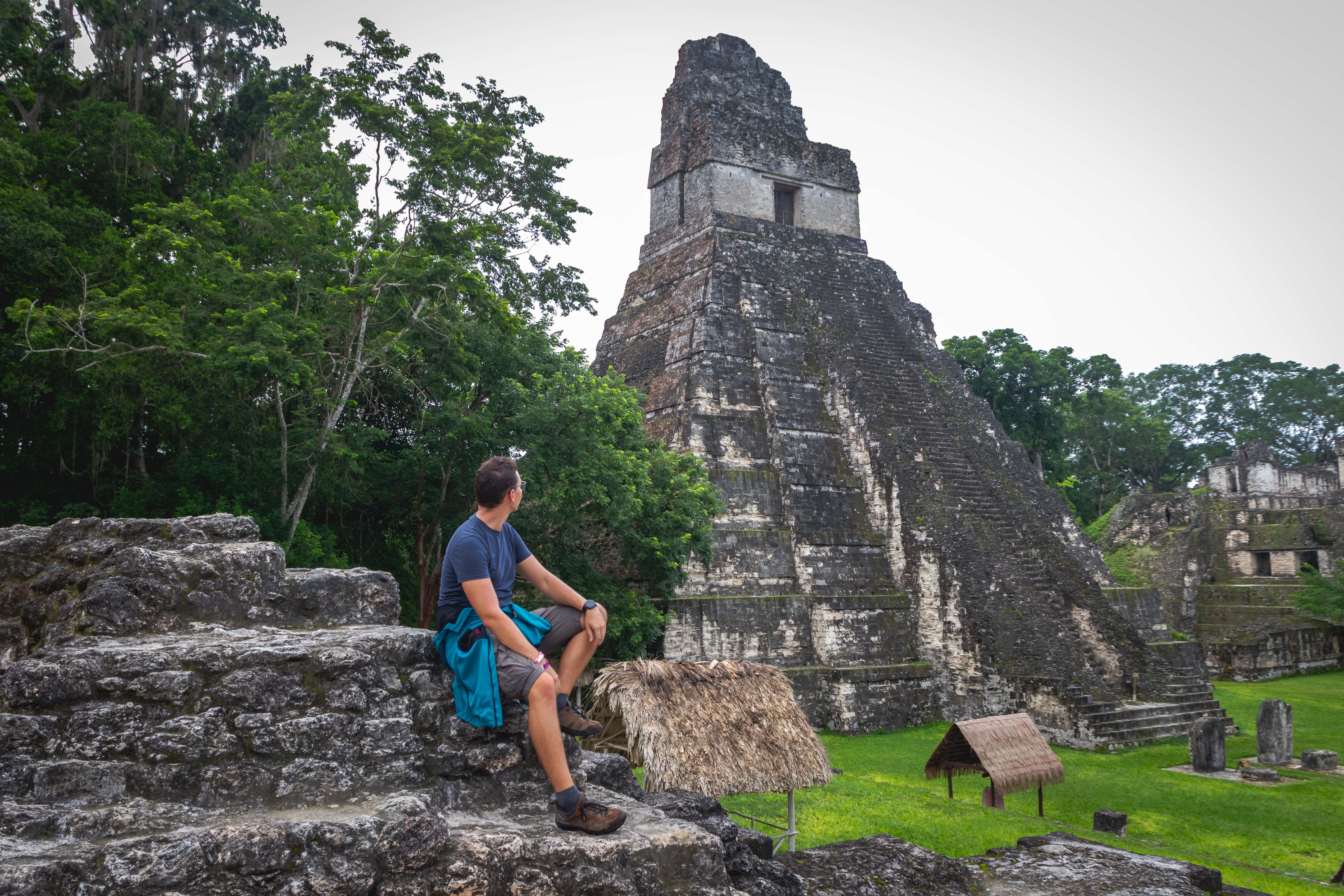 Das ist nichtmal die größte Pyramide in Tikal
