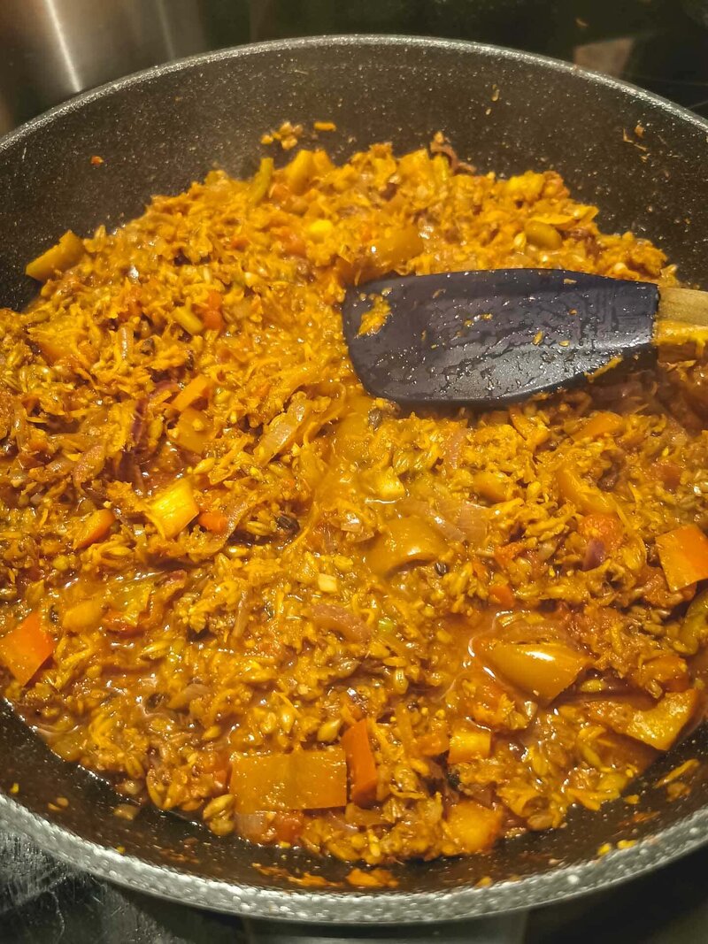 Auch die Treberbolognese war echt lecker