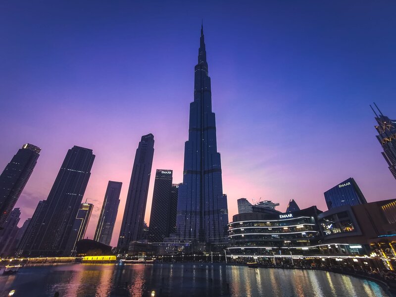 Der Burj Khalifa ist ein muss in Dubai