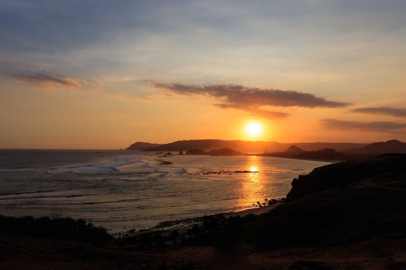 Sonnenuntergang auf Lombok