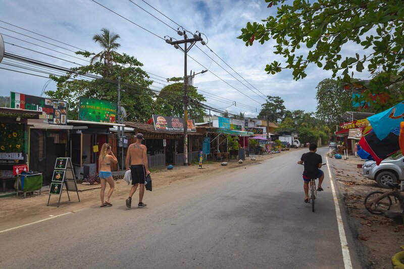 Puerto Viejo ist ein richtig kleiner süßer Ort