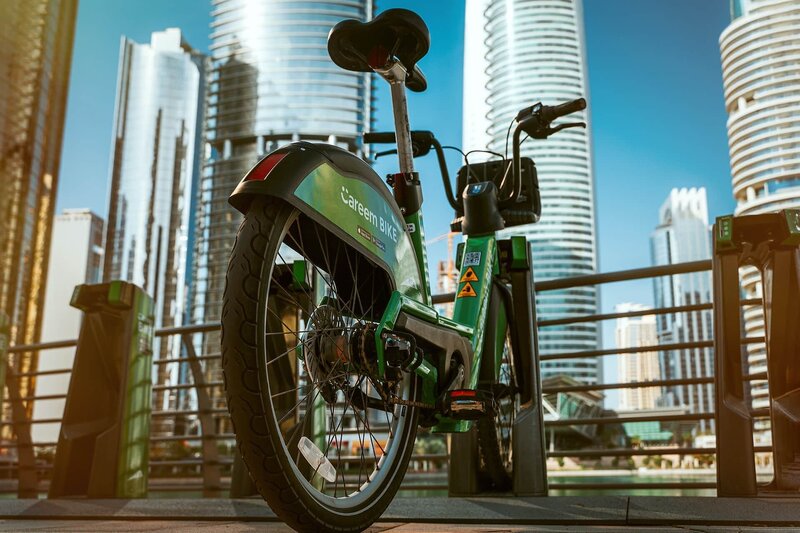 Bei Careem kannst du auch Fahrräder ausleihen