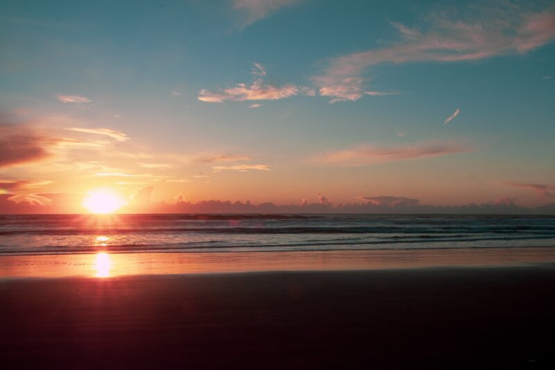 Die Sonnenuntergänge können sich sehen lassen