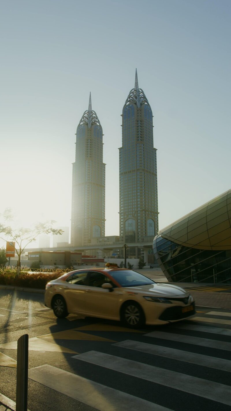 Taxis in Dubai werden von RTA betrieben